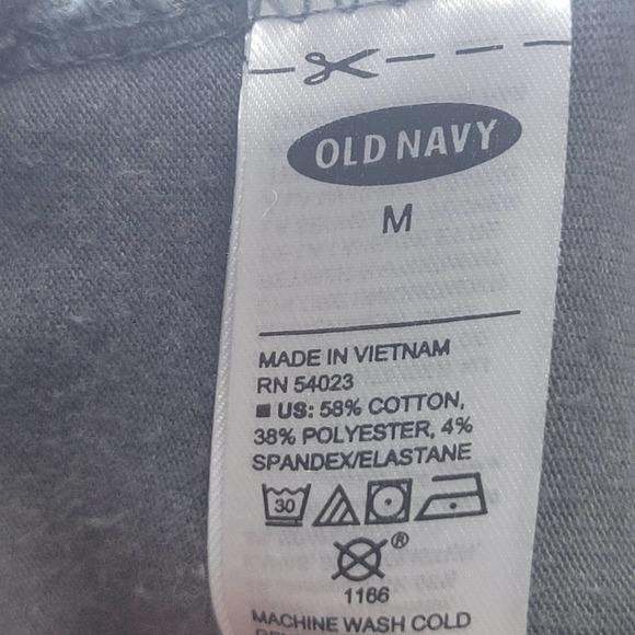 Old Navy Fair Nordic Isle Gray White Comfy Soft Pajama Fitted Leggings Sz M - Picture 6 of 6